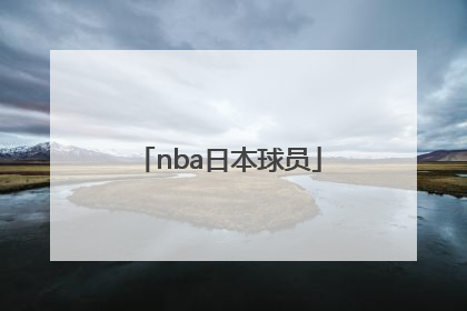 「nba日本球员」日本效力NBA球员